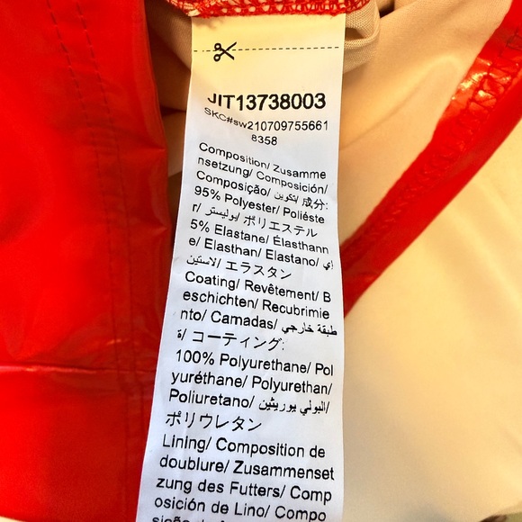 Red High-Shine Faux Leather Slip Dress – Size M (NWT) - Picture 4 of 6